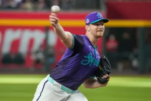 En la foto, Michael Soroka