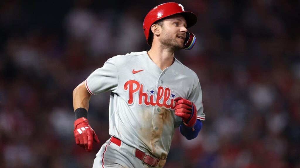 En la foto, Trea Turner