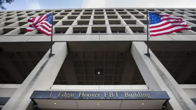 En la foto, vista del edificio J. Edgar Hoover, sede del FBI, en Washington