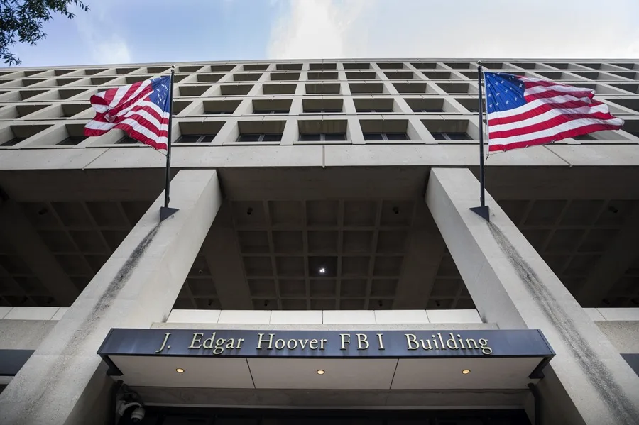 En la foto, vista del edificio J. Edgar Hoover, sede del FBI, en Washington