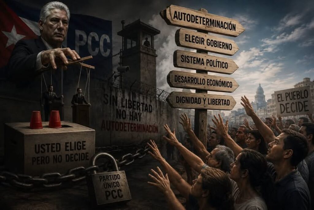 En la foto, una imagen de IA relativa al texto