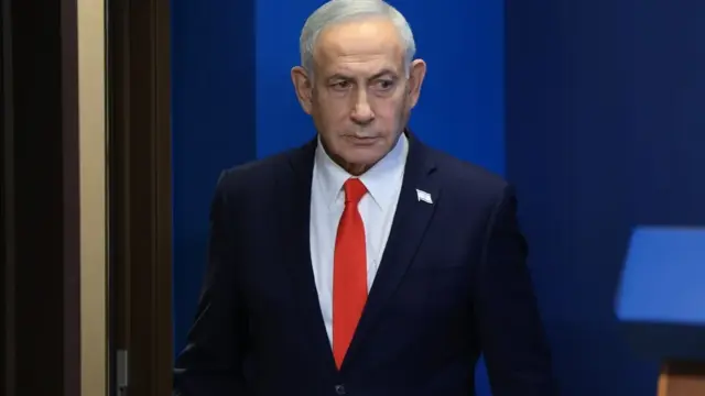 En la foto, el primer ministro de Israel, Benjamín Netanyahu