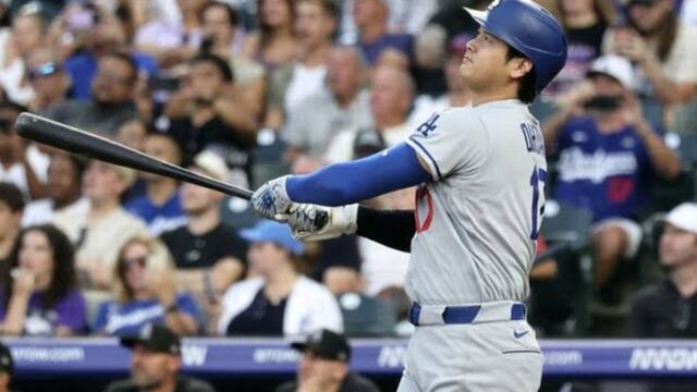 En la foto, Shohei Ohtani