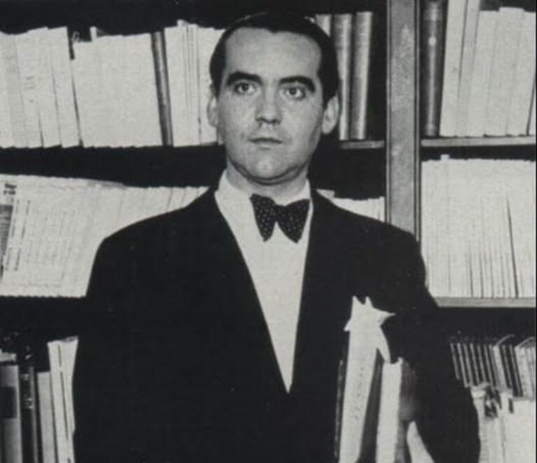 En la foto, Federico García Lorca