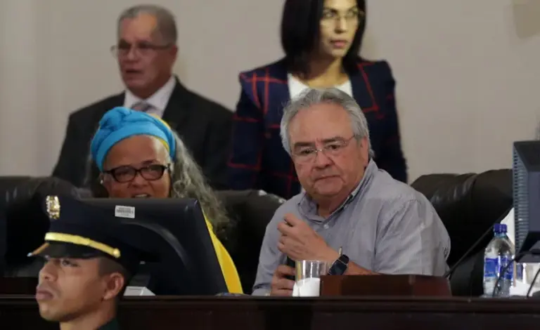 Nicaragua aprobará el 21 de septiembre una reforma electoral que excluirá a «traidores» 3 En la foto, el presidente de la Asamblea Nacional de Nicaragua, Gustavo Porras