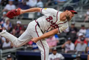 En la foto, Chris Sale