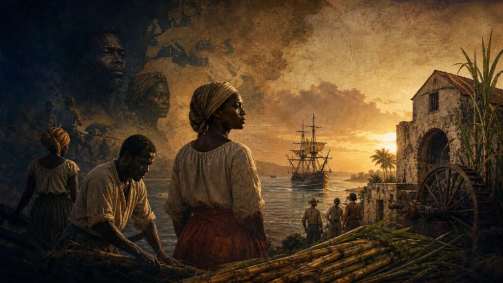 Ilustración histórica sobre la esclavitud en el mundo hispano, Cuba y el Caribe