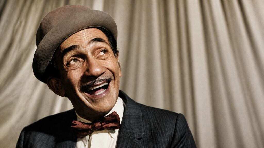 Tres Patines, personaje interpretado por el humorista cubano Leopoldo Fernández