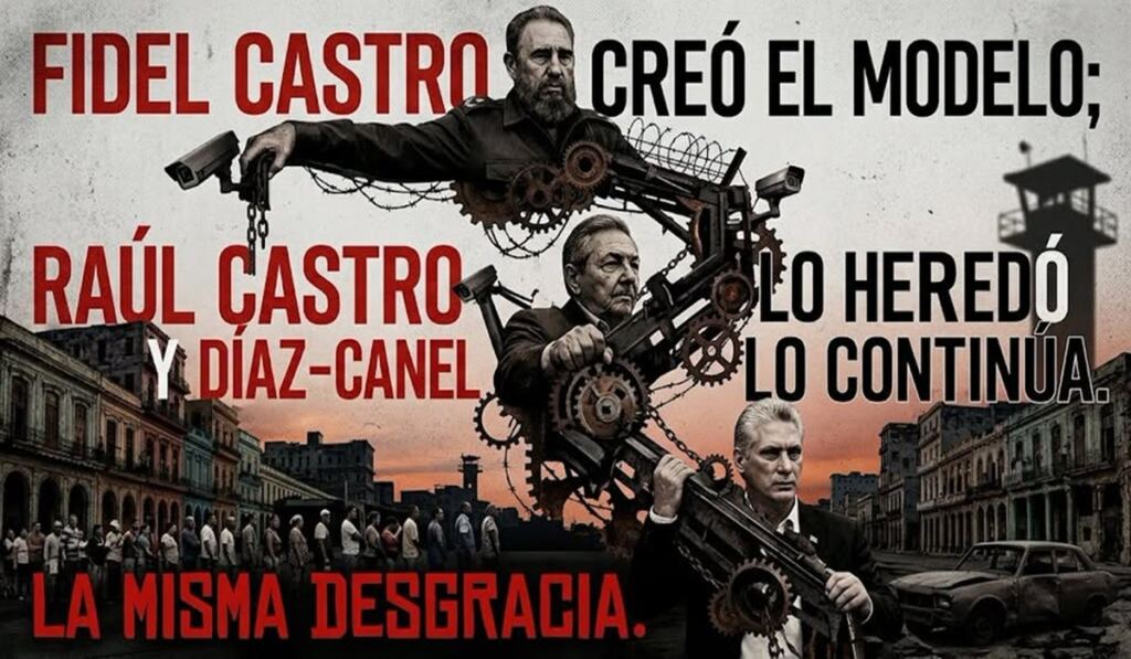 De Fidel a Raúl, y de Raúl a Díaz-Canel: la misma desgracia 2 De Fidel a Raúl, y de Raúl a Díaz-Canel: la misma desgracia