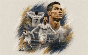 En la foto, Cristiano Ronaldo