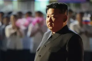 En la foto, el líder de Corea del Norte, Kim Jong-Un