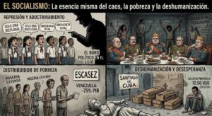 En la foto, imágenes de IA referidas al texto