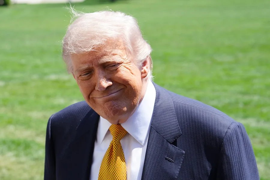 En la foto, el presidente de Estados Unidos, Donald Trump