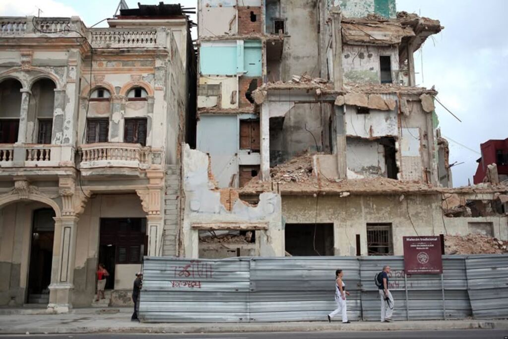 La Habana, ciudad de cicatrices 2 En la foto, una imagen de La Habana