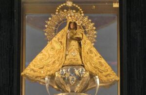 En la foto, la Virgen de la Caridad del Cobre