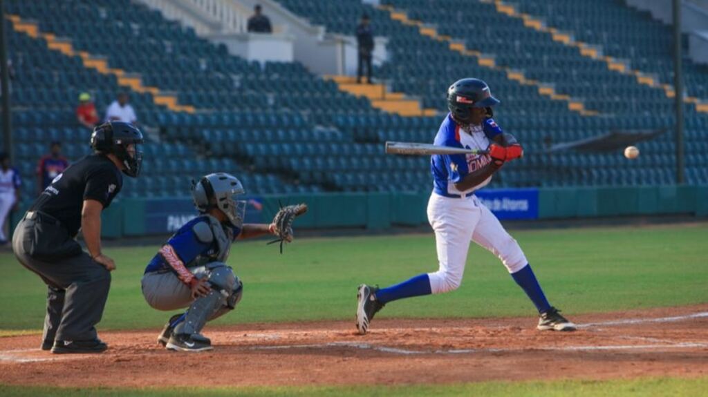 Ángel García, el “Ohtani dominicano” que ya brilló en la Serie del Caribe Kids 7 En la foto, el jovencito Ángel David García