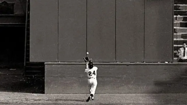 Willie Mays: de “The Catch” a conquistar el Caribe con Santurce 1 En la foto, Willie Mays en The Cacht
