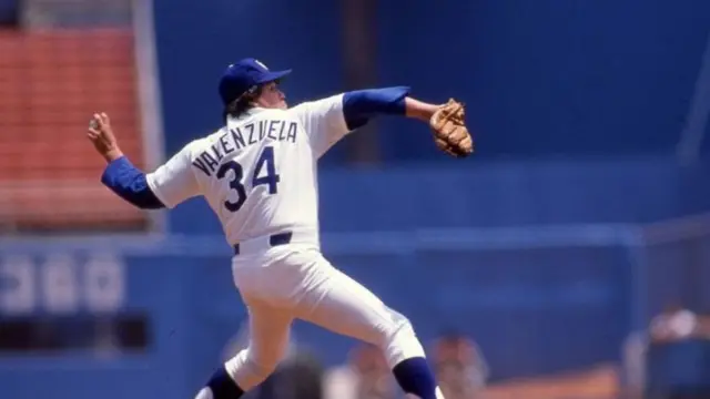 En la foto, Fernando Valenzuela