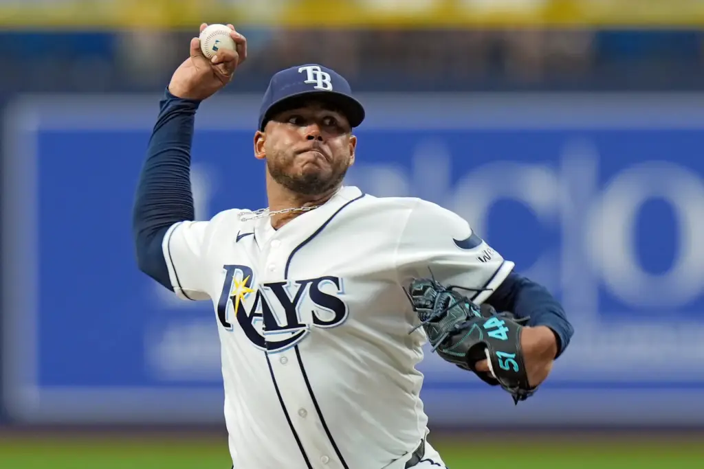En la foto, Freddy Peralta
