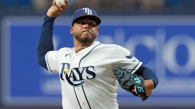 En la foto, Freddy Peralta