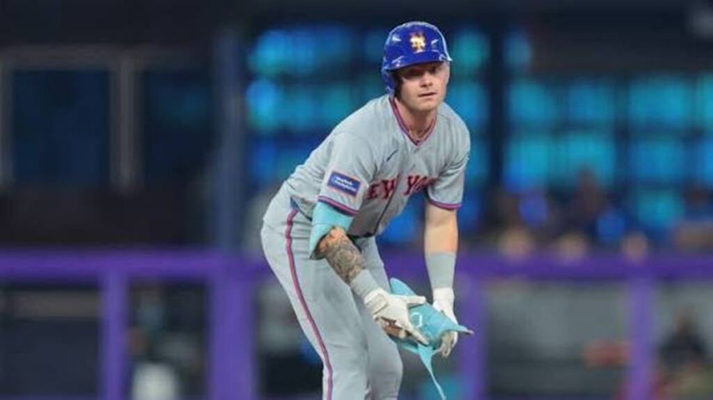 Novato A.J. Ewing lidera la ofensiva en triunfo de Mets sobre Marlins 5 En la foto, A.J. Ewing
