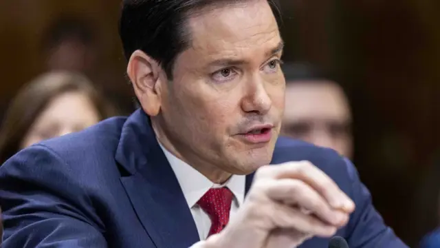 En la foto, el secretario de Estado de Estados Unidos, Marco Rubio