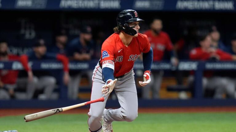 Red Sox vencen a Rays y se acercan a un puesto de playoffs 3 En la foto, Roman Anthony