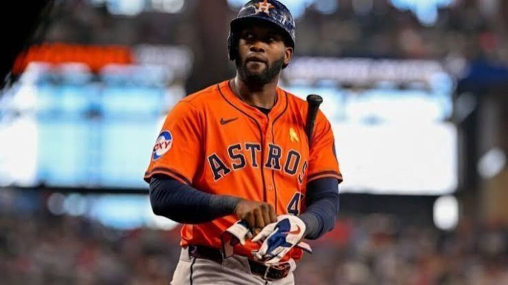 Astros sellan el Oeste de la Americana con paliza y un inusual récord de 81-81 4 En la foto, Yordan Álvarez