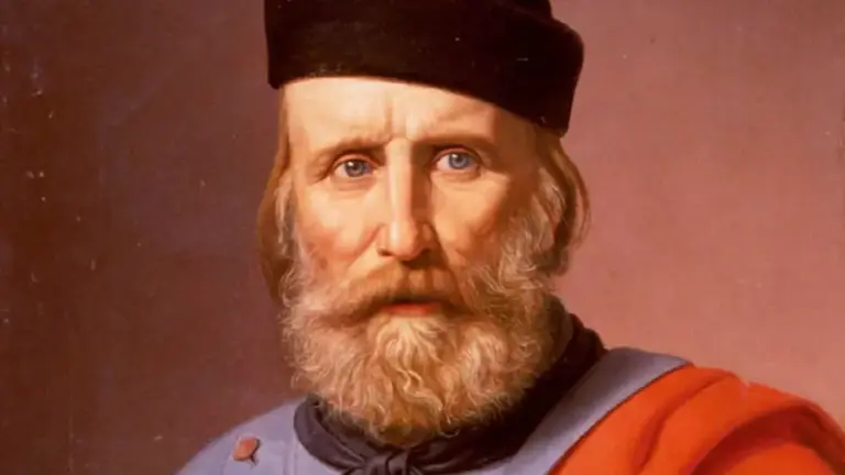En la foto, Giuseppe Garibaldi
