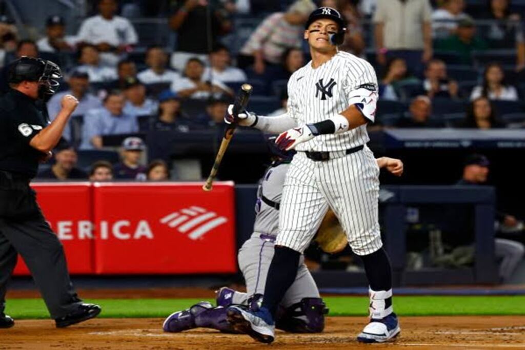 En la foto, Aaron Judge
