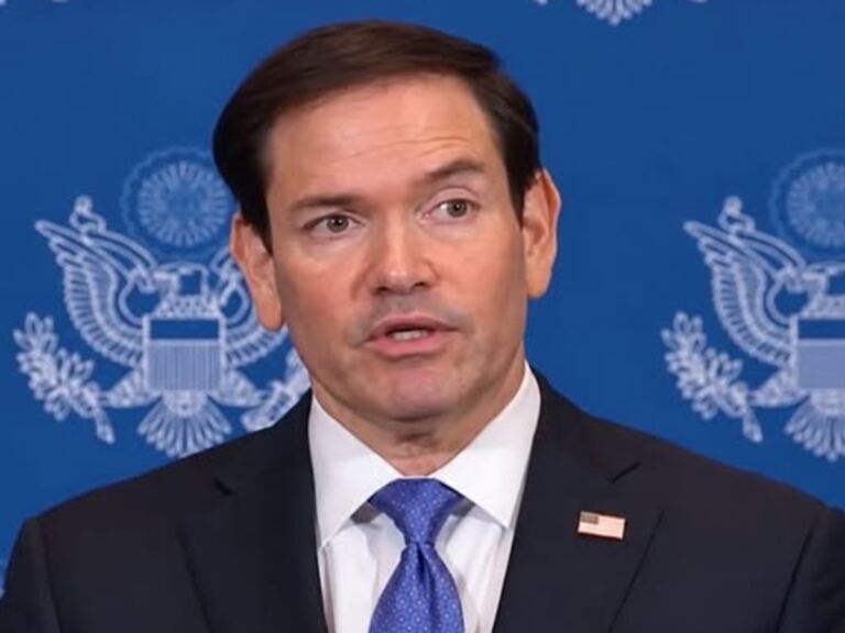 En la foto, Marco Rubio