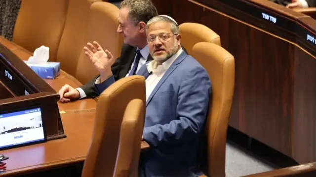 Ben Gvir pide a Netanyahu reconocer las islas Malvinas como «territorio argentino ocupado» 1 En la foto, El ministro de Seguridad Nacional israelí, Itamar Ben Gvir