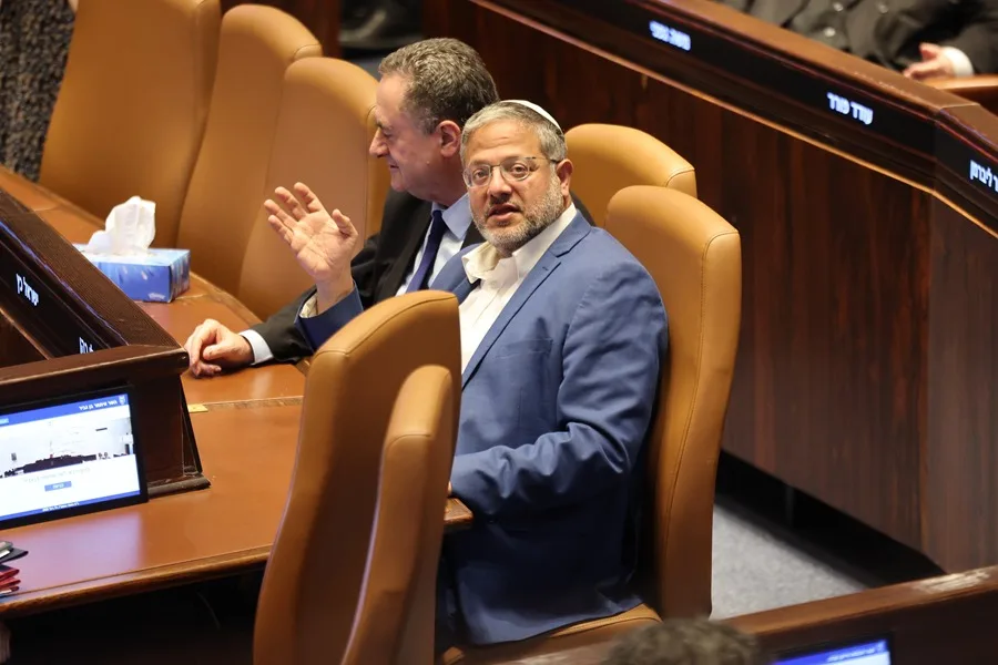 En la foto, El ministro de Seguridad Nacional israelí, Itamar Ben Gvir