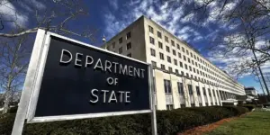 En la foto, el edificio del Departamento de Estado, de Estados Unidos