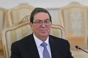 En la foto, el ministro de Relaciones Exteriores cubano, Bruno Rodríguez