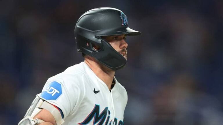Graham Pauley pega jonrón de 2 carreras, Marlins superan a Dodgers y cortan racha de 4 derrotas 1 En la foto, Graham Pauley