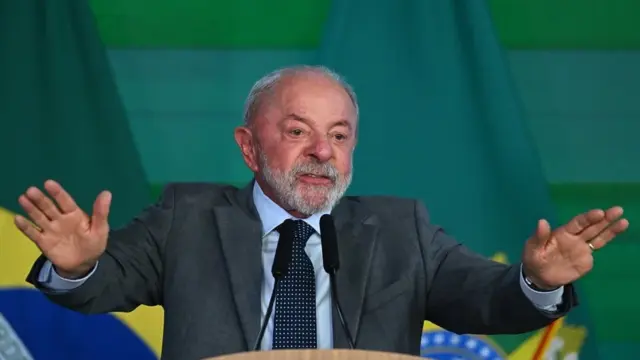En la foto, el presidente de Brasil, Luiz Inácio Lula da Silva