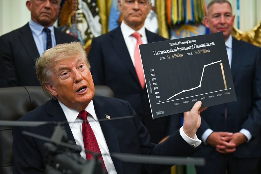 Trump quiere cambiar el nombre al estado de Nuevo México por «Nueva América» 2 En la foto, El presidente de EE.UU., Donald Trump