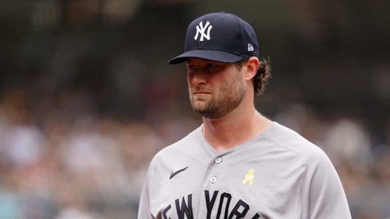 En la foto, Gerrit Cole