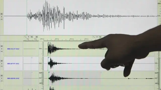 Un sismo de magnitud 5,6 sacude una parte de República Dominicana 1 En la foto, un sismógrafo