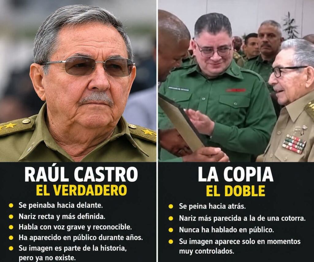 El doble de Raúl Castro 2 En la foto, una imagen relativa al texto