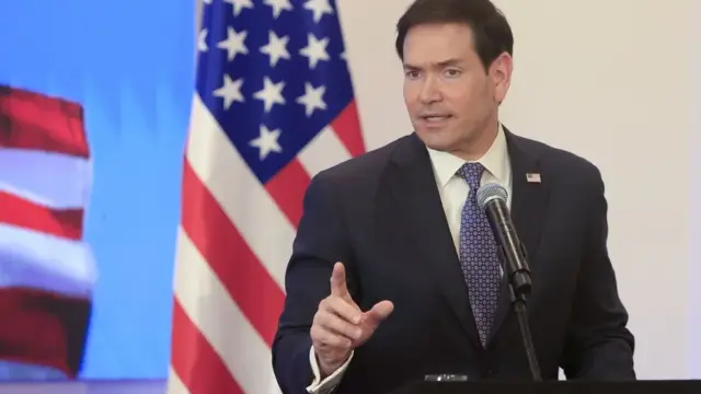 En la foto, Marco Rubio