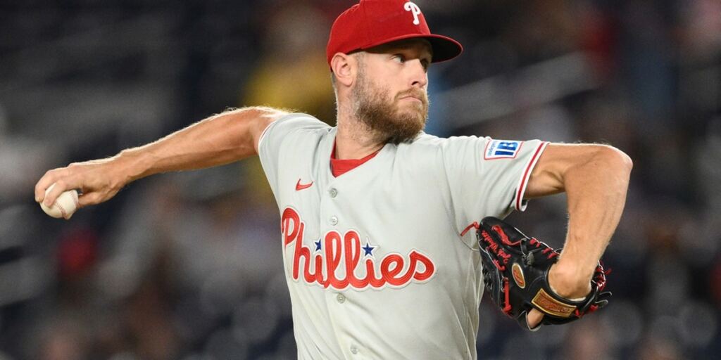 Zack Wheeler conduce blanqueada de Phillies sobre Nationals 2 En la foto, Zack Wheeler