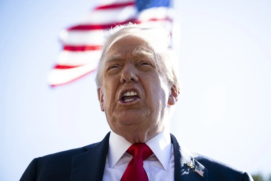 En la foto, el presidente de Estados Unidos, Donald Trump, en la Casa Blanca, en Washington