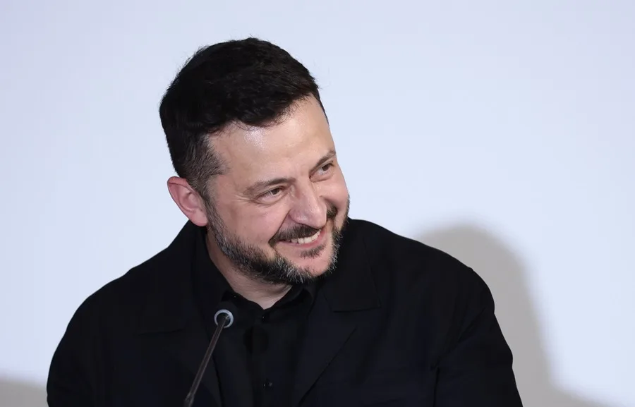 En la foto, Vladímir Zelenski