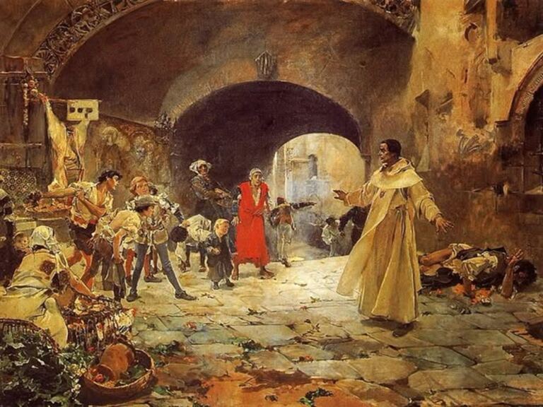 En la foto, una pintura de Joaquín Sorolla