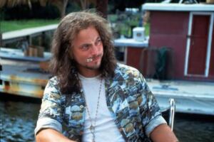 En la foto, el teniente Dan, de Forrest Gump