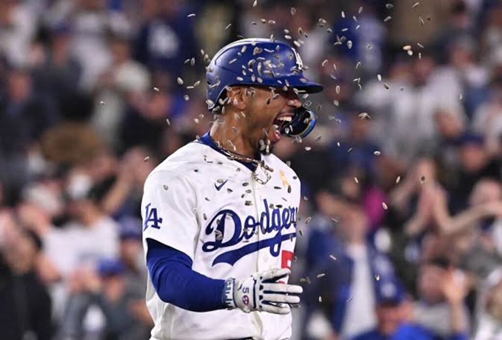 En la foto, Mookie Betts