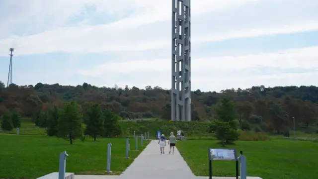 En la foto, Memorial del Vuelo 93 de United Airlines, en Shanksville (EE.UU)