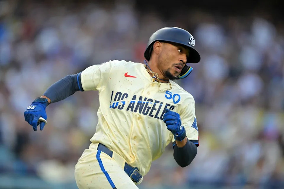 En la foto, Mookie Betts
